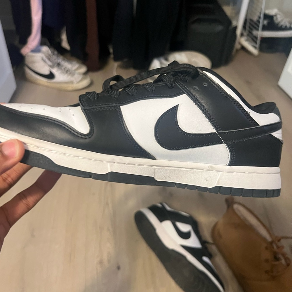 Worn panda dunks